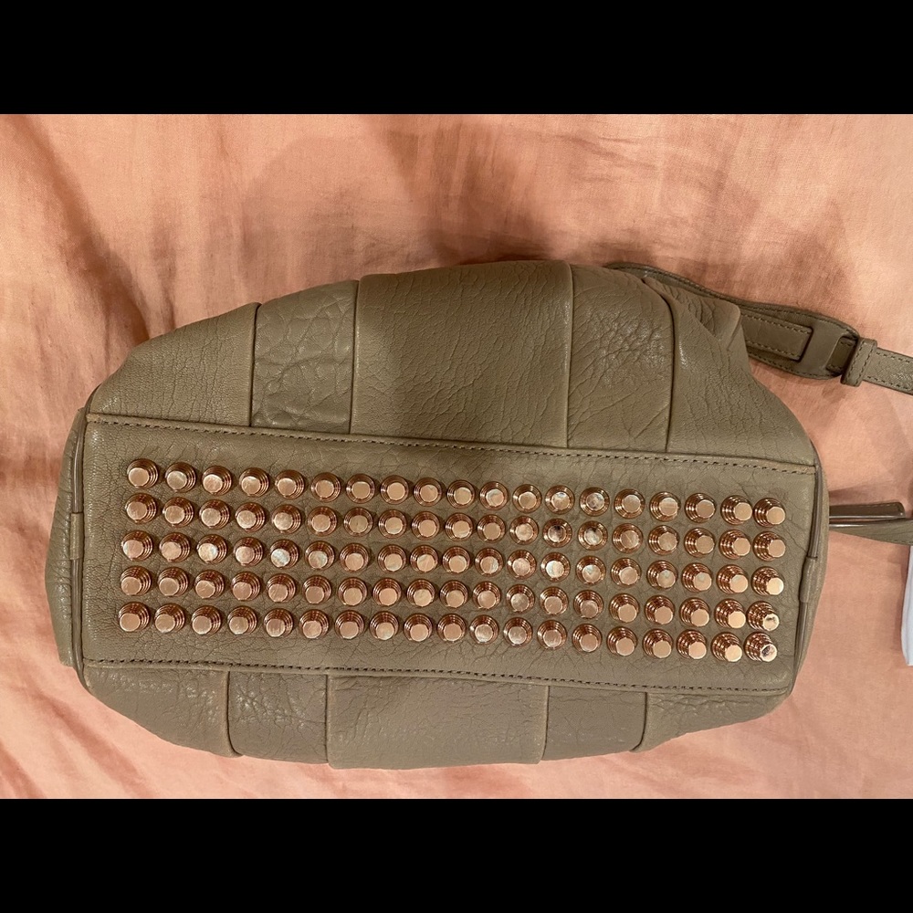 ALEXANDER WANG
Pebbled Lambskin Rocco Latte Rose Gold Hardware - Picture 2 of 16